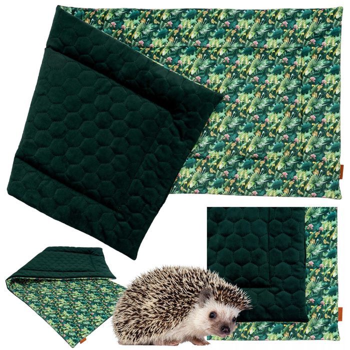 mata materac do klatki woliery dla wiewiórki papugi 120x80cm zielona