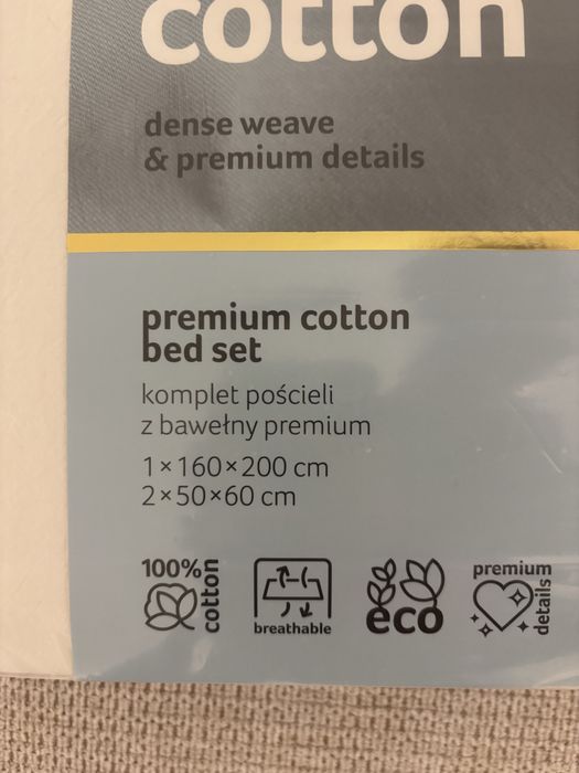 Komplet nowej Pościeli Homla Imbro 160x200. Nowa