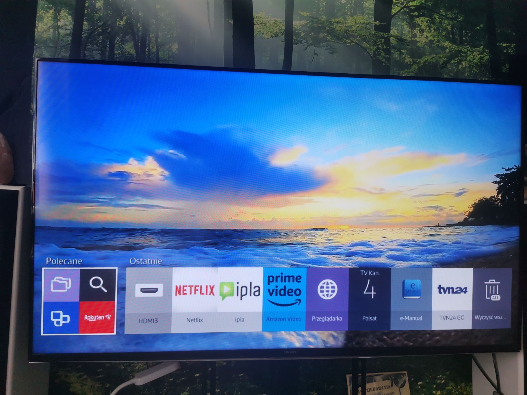 Telewizor samsung 55 cali Smart tv WiFi w idealnym stanie full HD