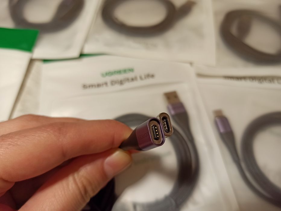 Ugreen Magnetic магнітний кабель USB/USB-C, USB/micro USB