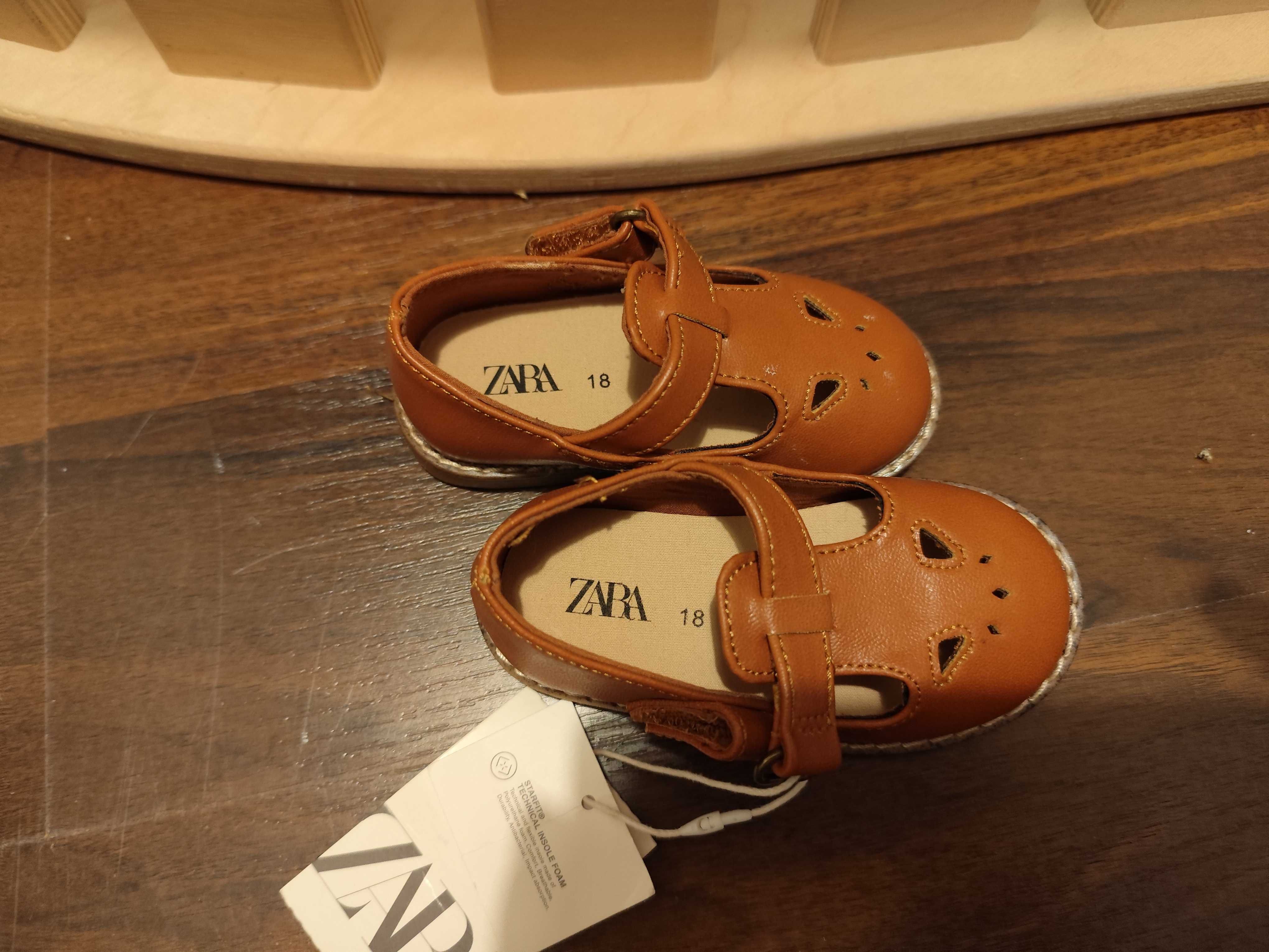 Buty T-bar Zara r.18