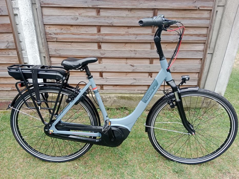 Rower elektryczny Gazella Paris C7+. Dwie BATERIE.