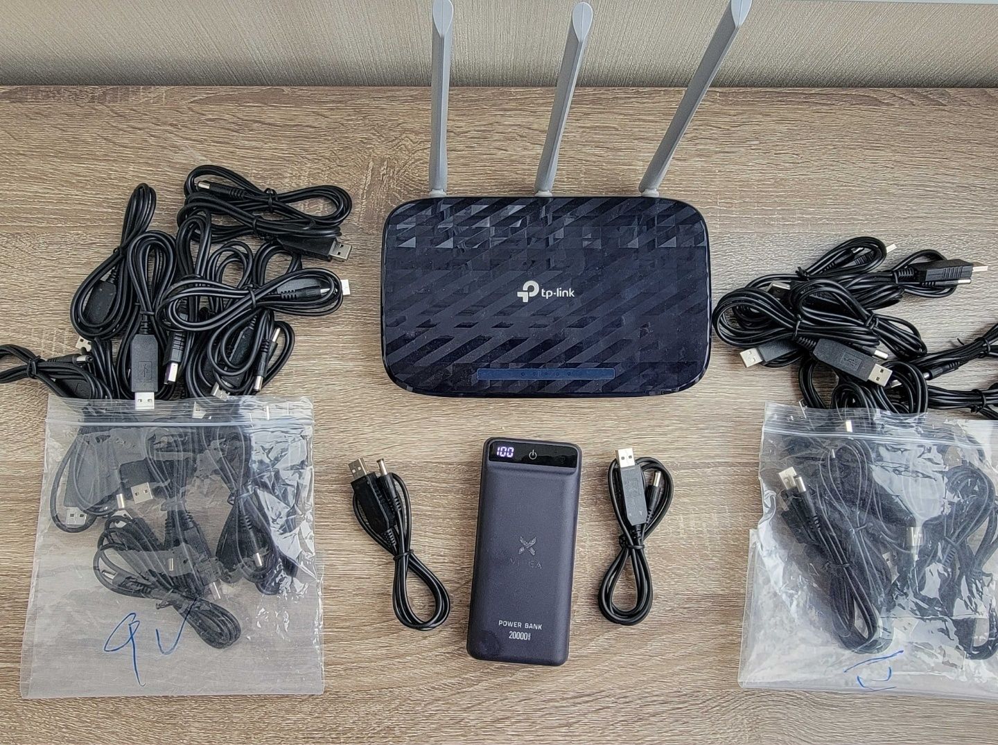 Кабель для живлення роутера 9 і 12v, USB DC, інтернет без світла