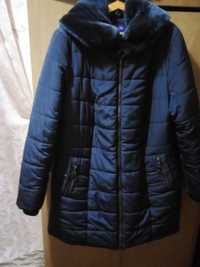 Зимова куртка, пуховик 58 розмір
