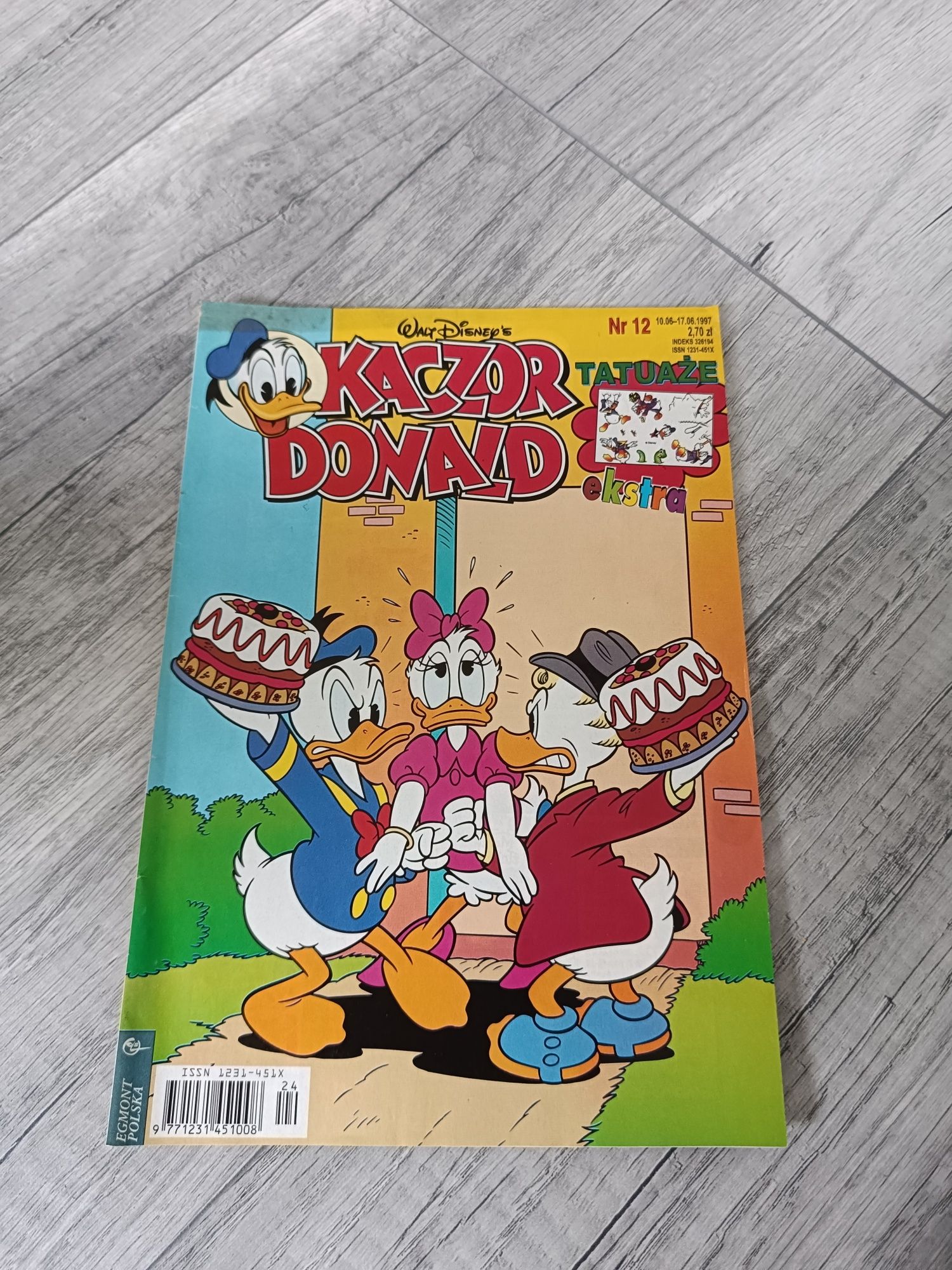 Komiks Kaczor Donald 12/1997