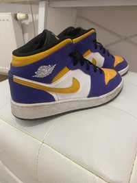 air jordan 1 mid lakers