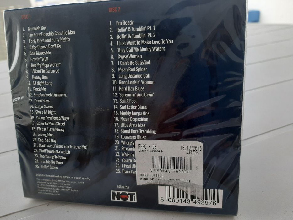 CD the best of Muddy Waters