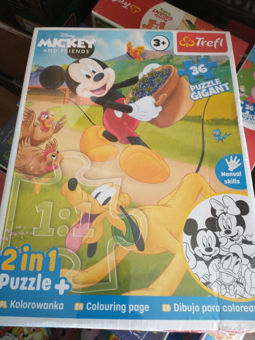 Nowe puzzle gigant myszka Miki