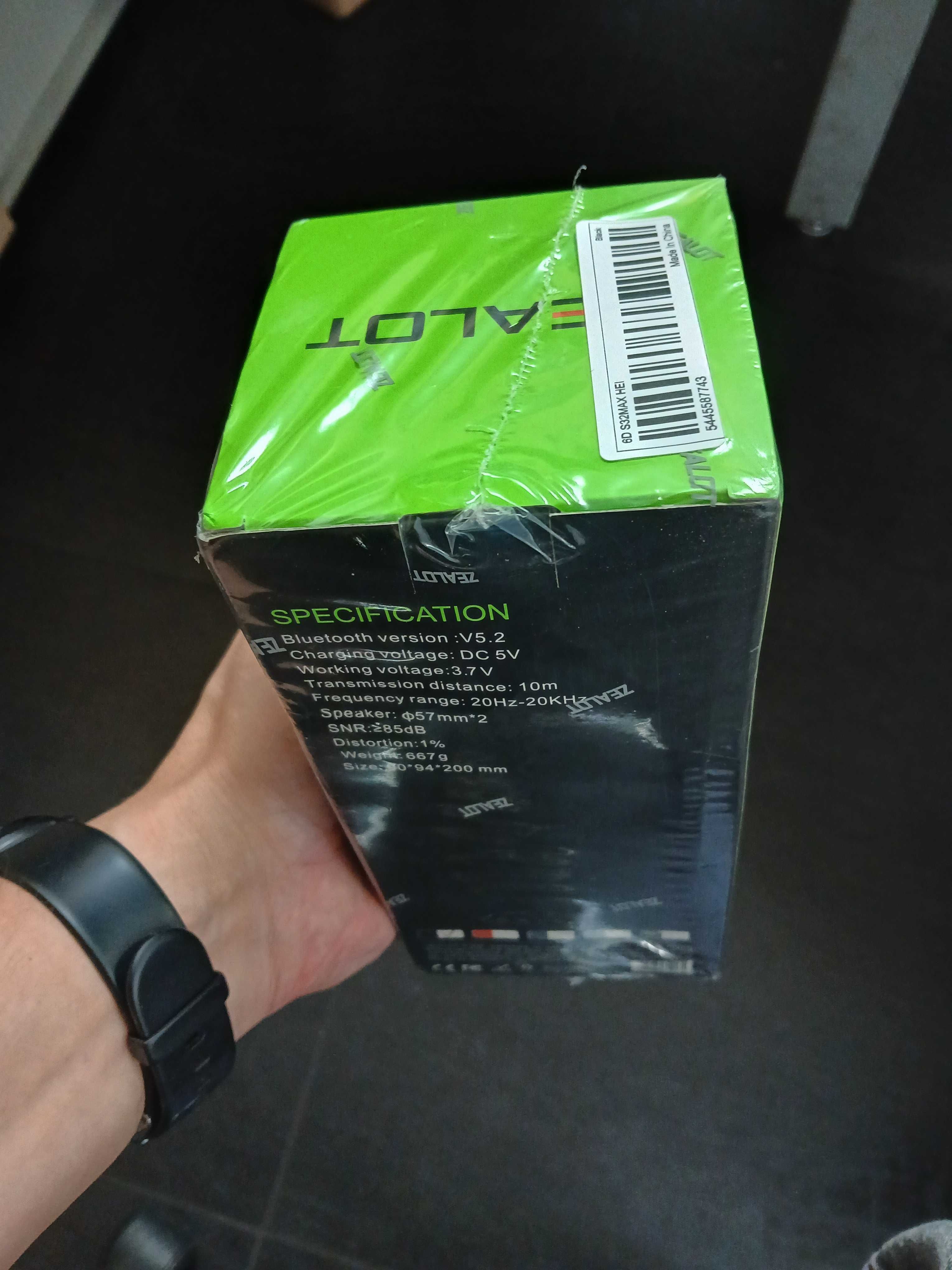 Nowy super bezprzewodowy głośnik firmy Zealot - S32Max 20W