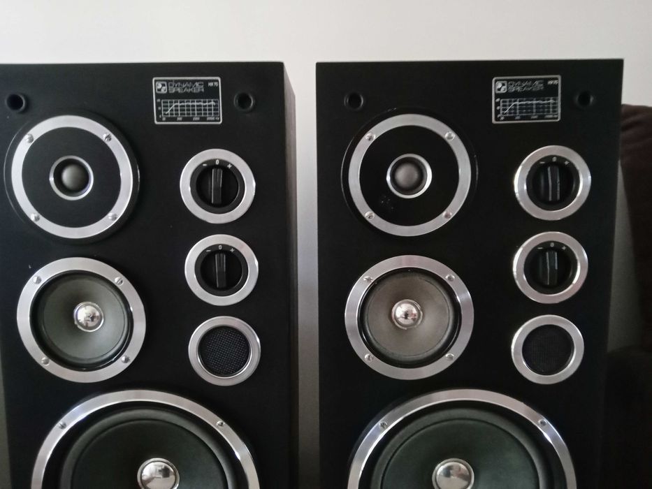 Kolumny głośnikowe Tonsil ZgB 60-8-50 Dynamic Speaker HX 70. rok 1983.