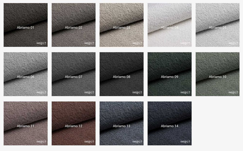 Narożnik NOYO 230cm z funkcją spania pojemnik na pościel boucle