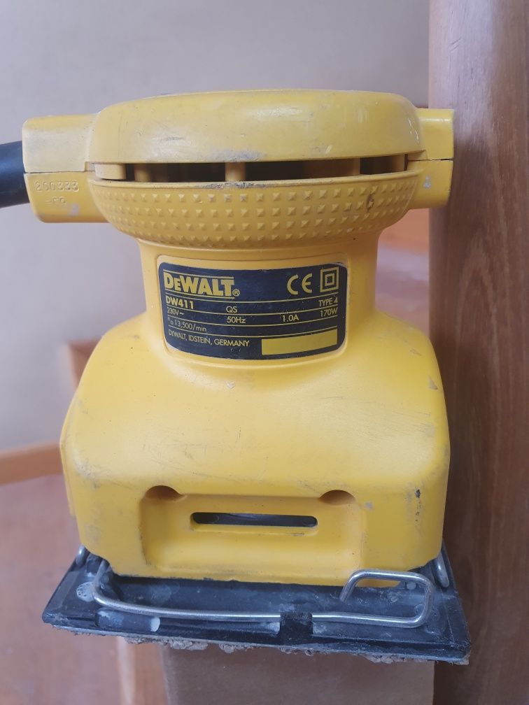 Lixadora profissional dewalt e metabo
