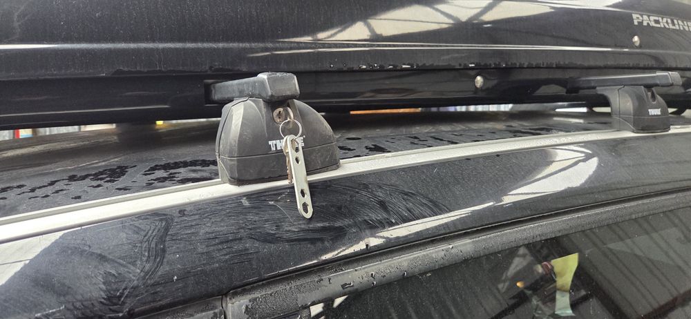 Galaxy mk3 Relingi dachowe bagaznik dachowy THULE komplet