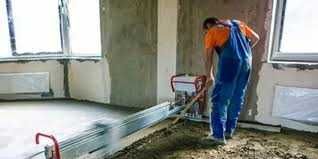 Стяжка та штукатурка