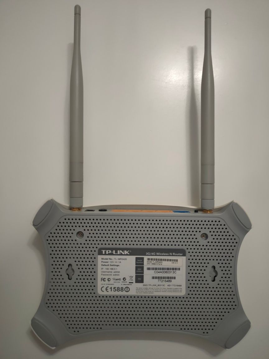 Router TL-MR3420 v2.3 TP-LINK USB