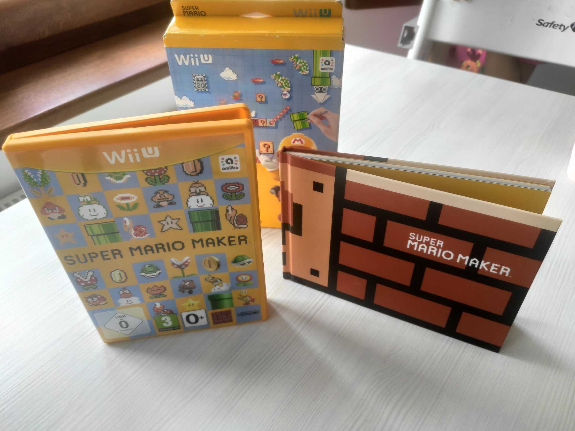 Super Mario Maker - Nintendo Wii U WiiU gra PAL BOX artbook