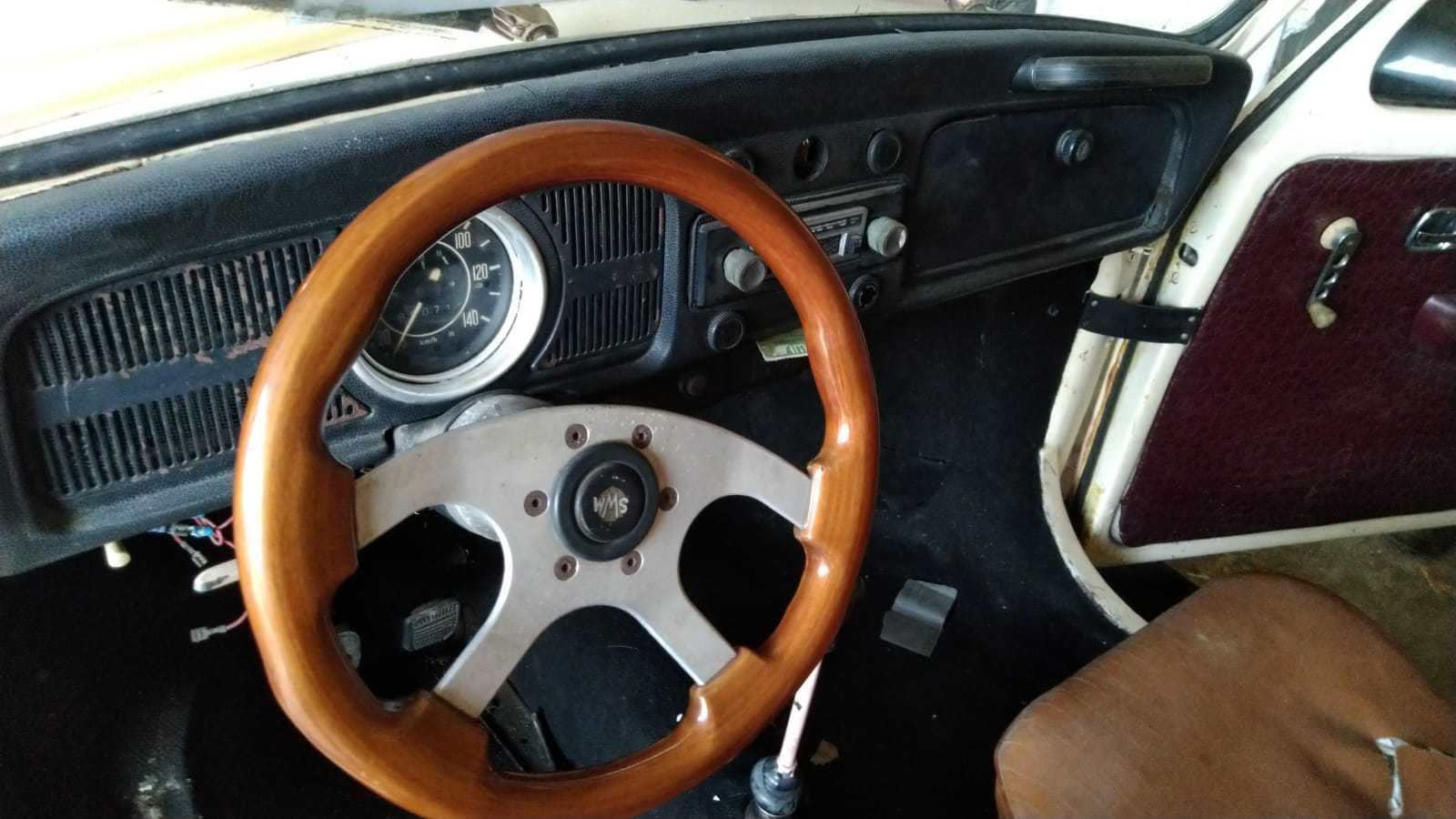 vw carocha a funcionar.