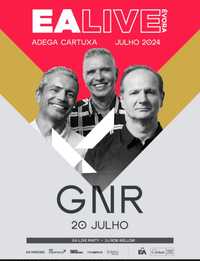 Bilhetes EA LIVE - GNR 20 Julho 2024