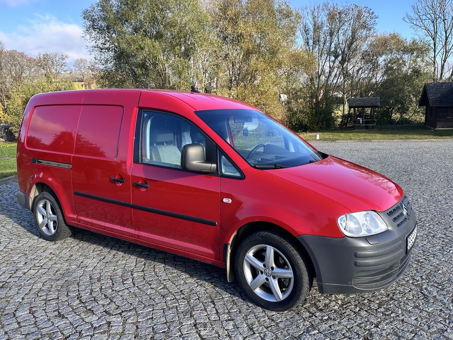 VW Caddy Maxi Furgon 2.0 TDI – Klima, Długi, Stan Bardzo Dobry!