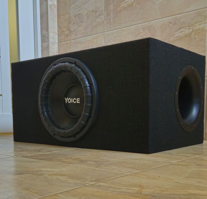 Сабвуфер + короб Voice SP305(12") | Сабвуфер в авто|Автозвук