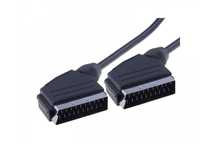 Goobay kabel  Przewód VIDEO 2xWTYK SCART EKRAN 10m CZARNY