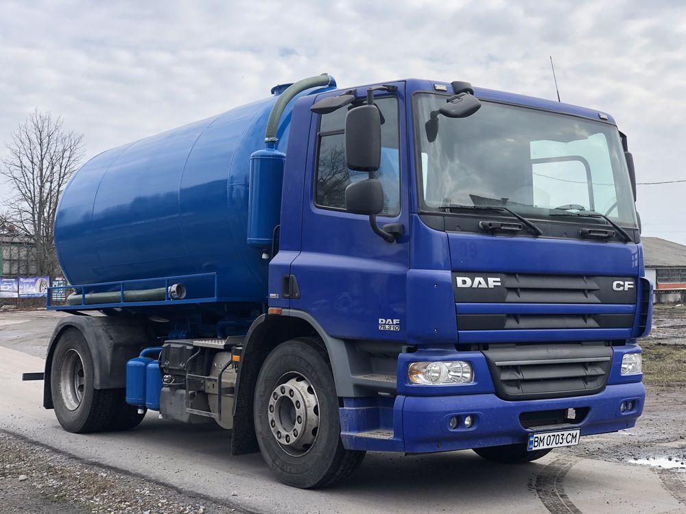 Продам Daf cf xf ассенизатор илосос установка оборудование под ключ!