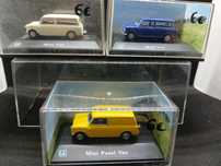 Miniaturas escala 1/72 Mini e VW