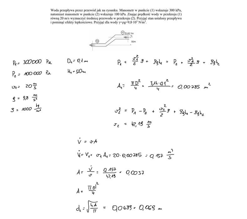 Korepetycje termodynamika - zajęcia online, rozwiązywanie zadań, pomoc