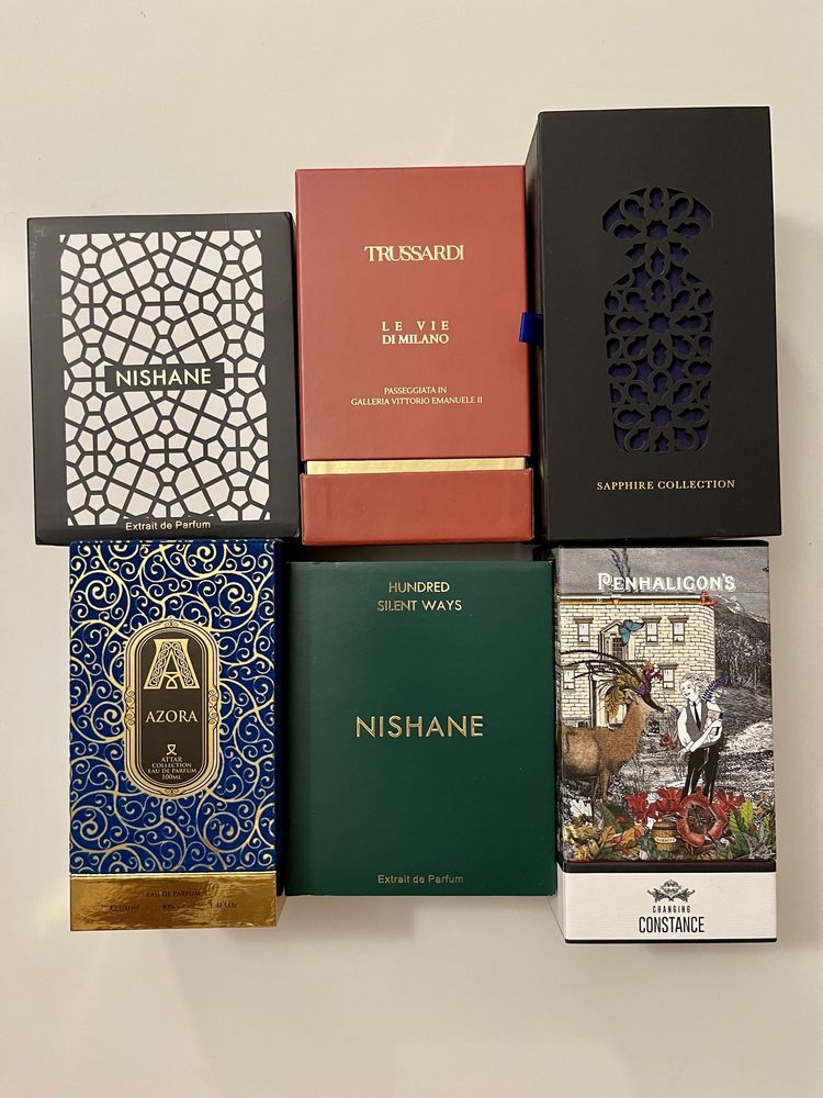 Коробки от оригинальных парфюмов , коробка для парфюма