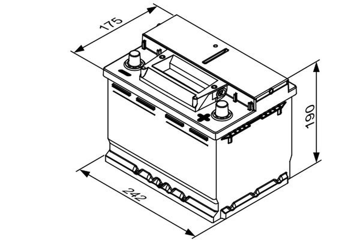 Akumulator Bosch 60ah +p Start-stop Efb Silver S4