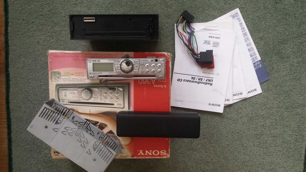 Sprzedam radioodtwarzacz klasyk Sony CDX-A360 4x50W
