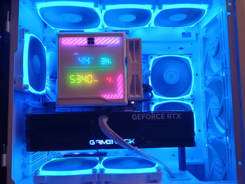 Ігровий ARGB ПК 2K-4K з RTX 5070Ti, Ryzen 7 7700, 48Gb DDR5 6400(2x24)