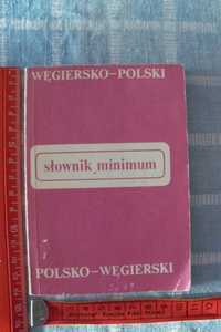 Słownik minimum węgiersko-polski,polsko-węgierski