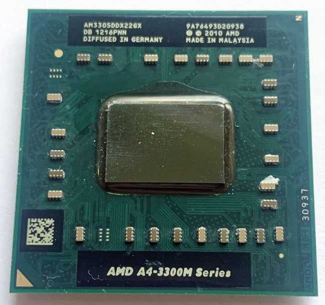 Процессор AMD A4-3305M (1.9-2.5Ghz)