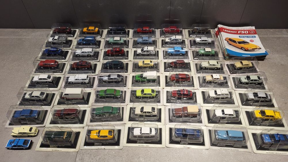 Legendy fso deagostini 1:43 modele hachette polonez warszawa syrena