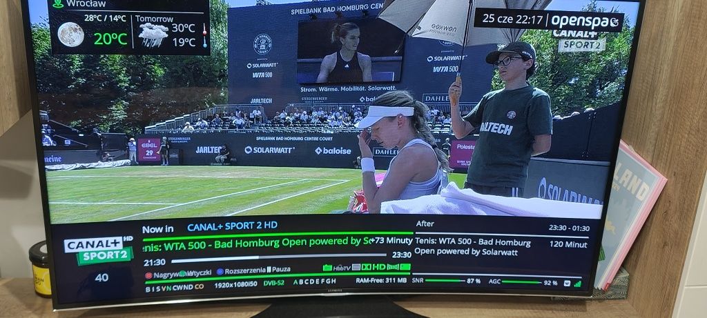 Dekoder Vu+ Solo4K FBC  s2x dual + DVB-T,  DVB-C. 3 głowice ,dysk 250g