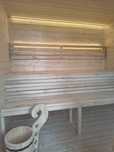 Sauna ogrodowa 2,6x2 m | LED | | Okno 2m | transport w cenie