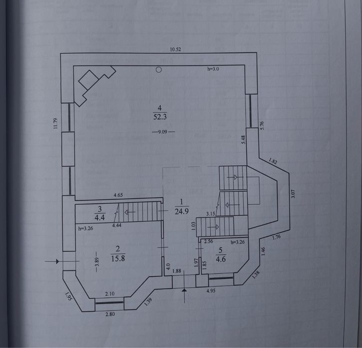Продам будинок в центрі Золотоноші