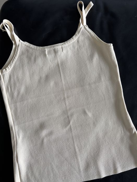 Top dzianinowy żółty s/m