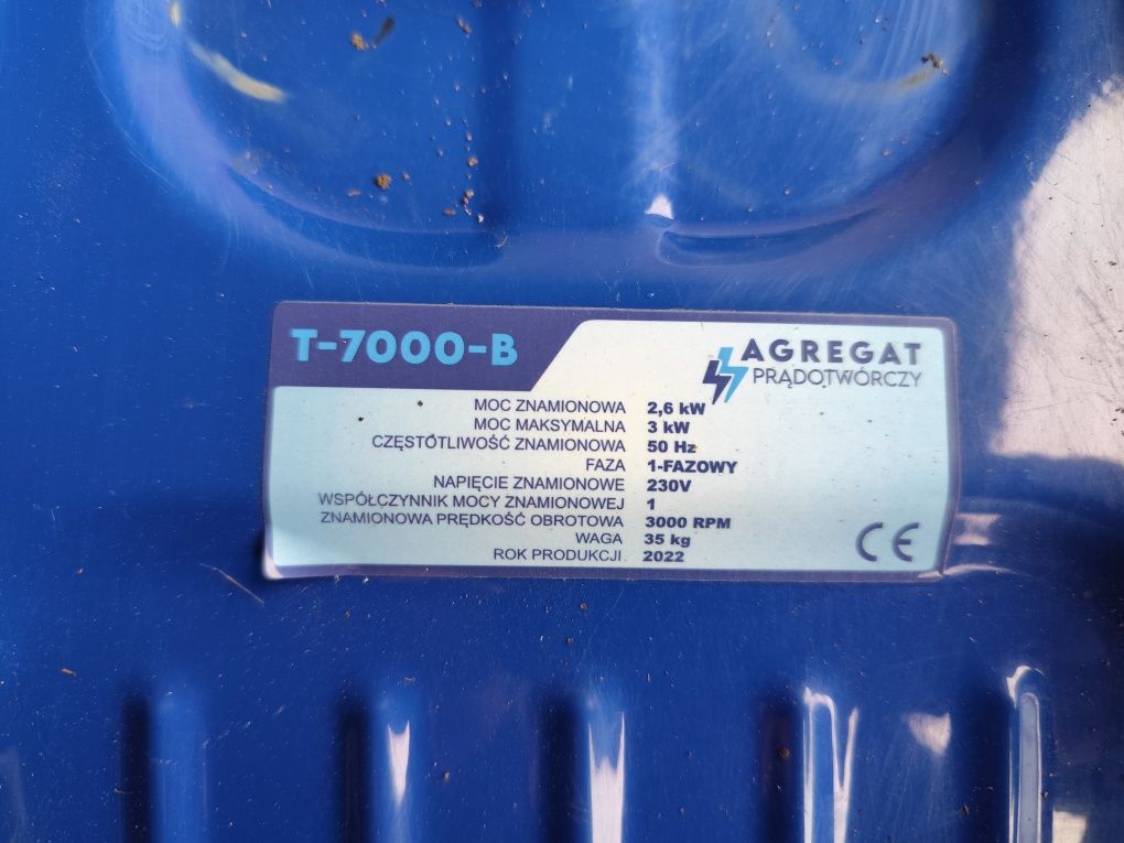 Agregat THUNDER T-7000-B