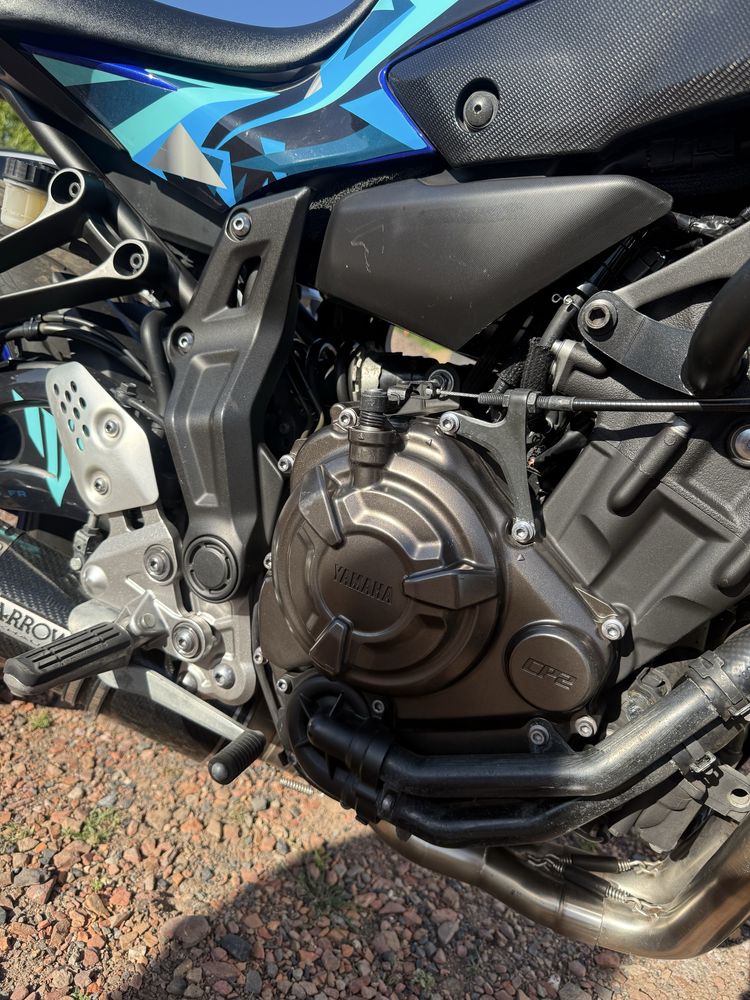 Yamaha Mt07 2017 ABS Kat A2 dużo dodatków,Arrow,okleina custom