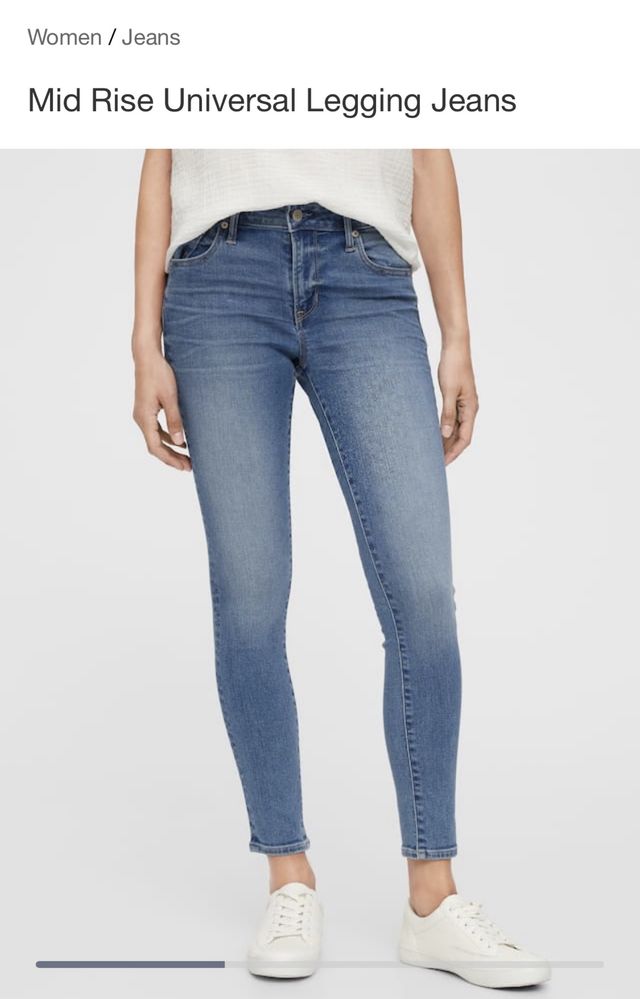 Джинсы gap mid rise джегенсы skinny