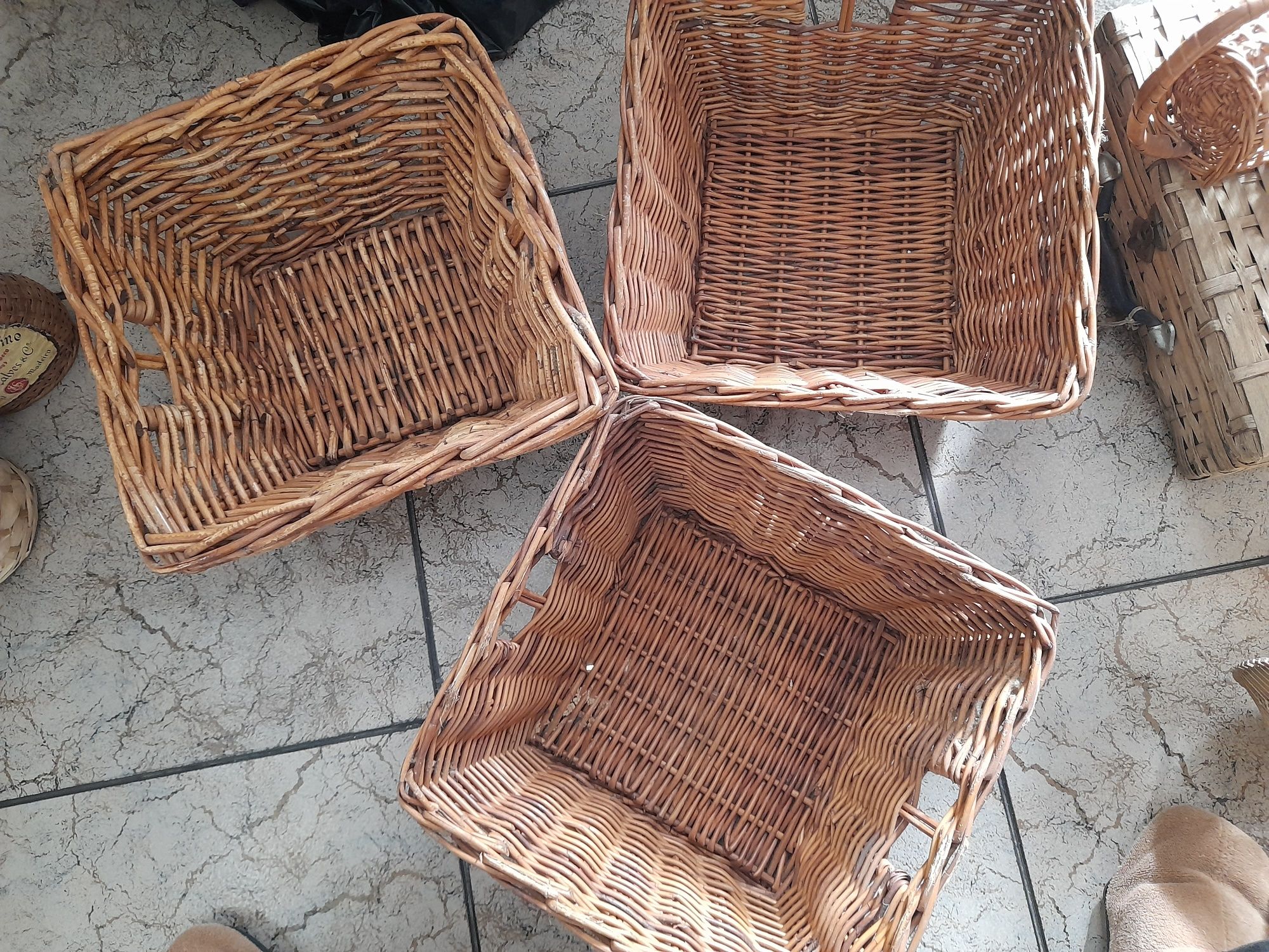 Cestos  de palha