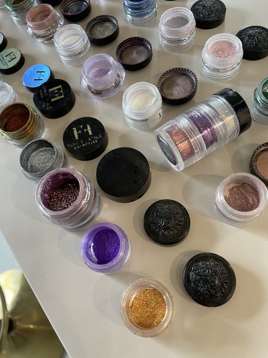 Pigmenty do oczu, FF, inglot, tammy tanuka, nyx