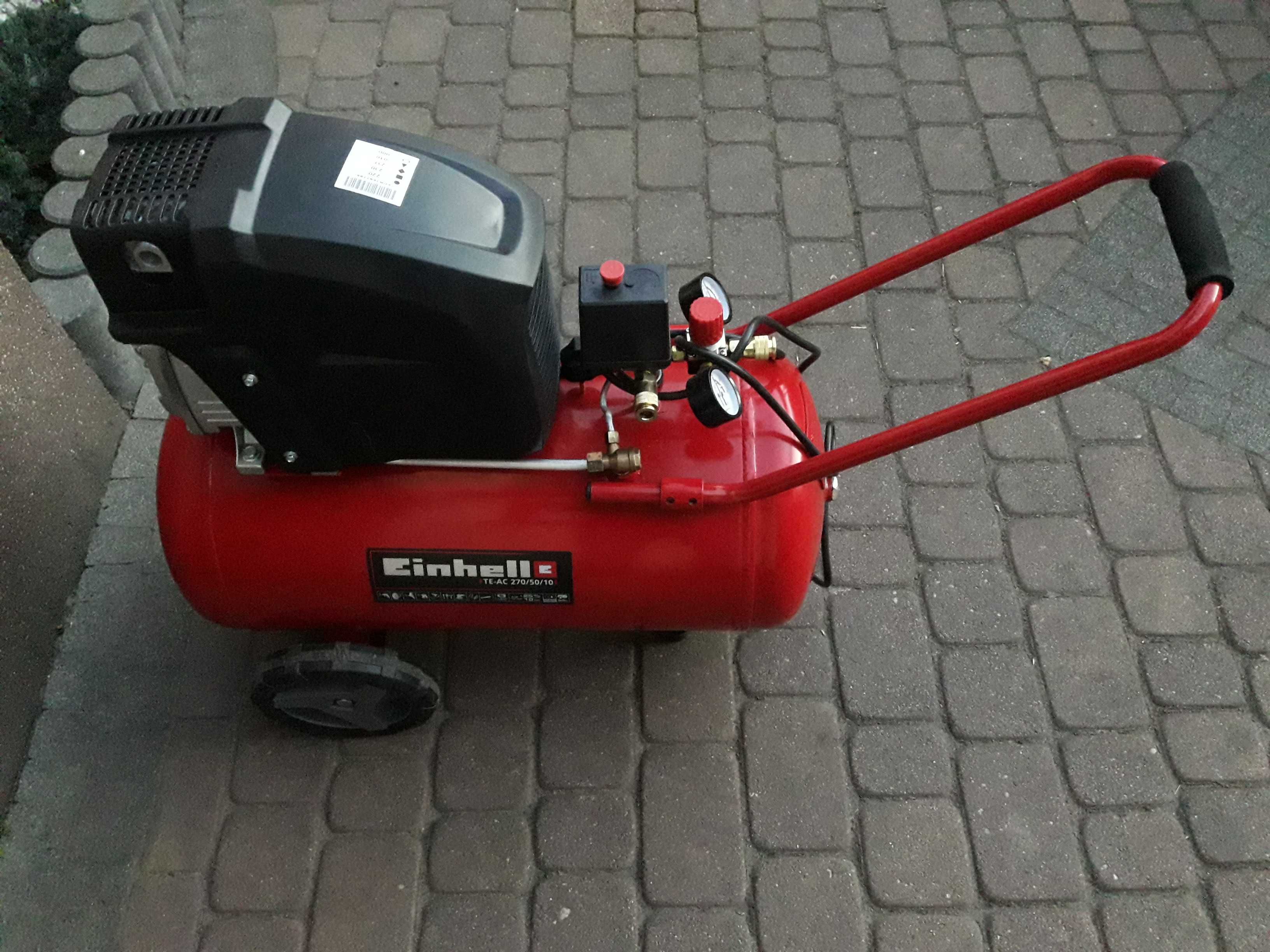 kompresor einhell 24-50l 2020rok olejowy powystawowy demonstracyjny