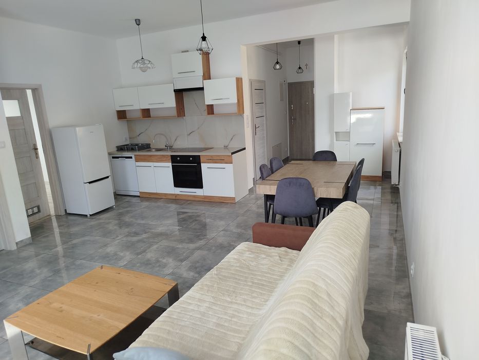 Wynajmę mieszkanie 60m² Mszana Dolna przestrone nowe budownic balkon