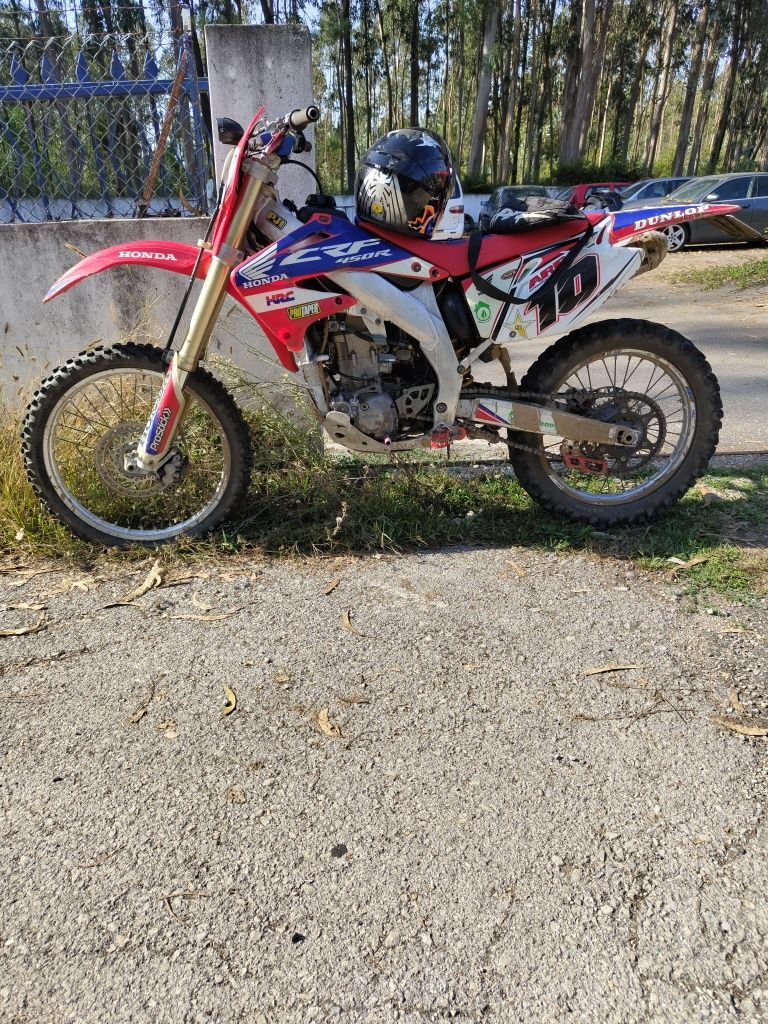 Honda crf450r matrículada