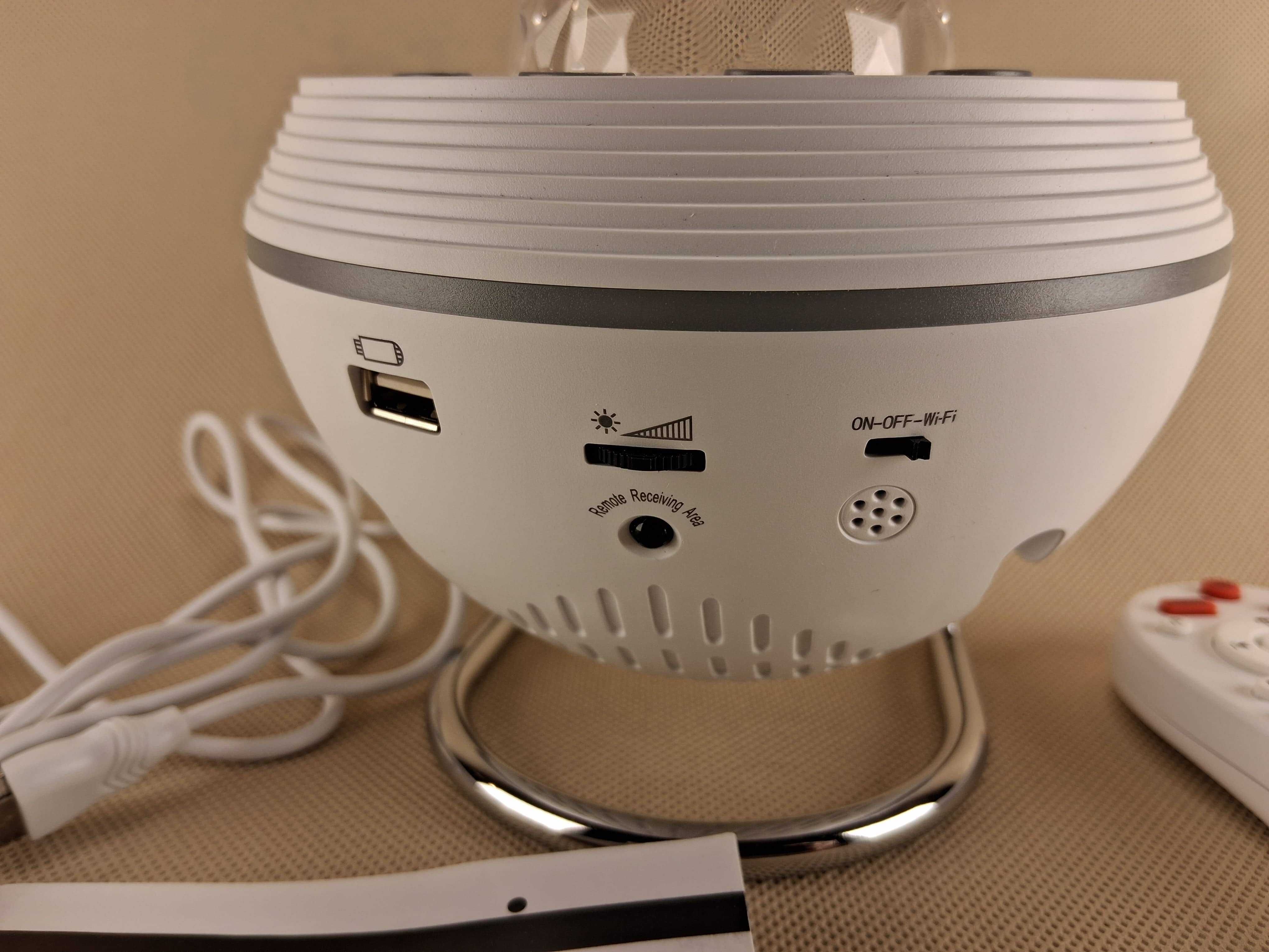 M000 Projektor Gwiazd Smart Wi-Fi Muzyczny Laser Galaktyka Pilot