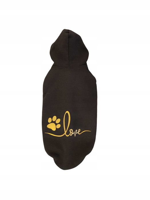 Pchełka bluza dla psa Love czarna rozm. M