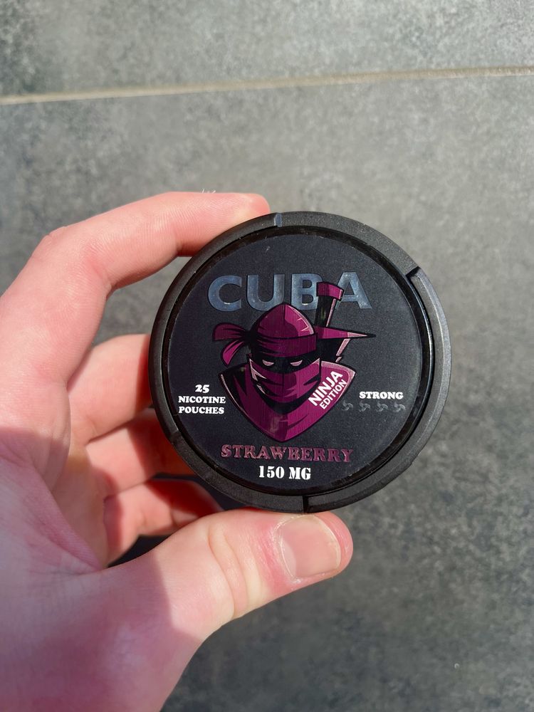 Снюс 150 мг Cuba 150 мг, куба, стрит snus